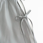 Cupro Layered Pants #GREY [I26SS-PT186]