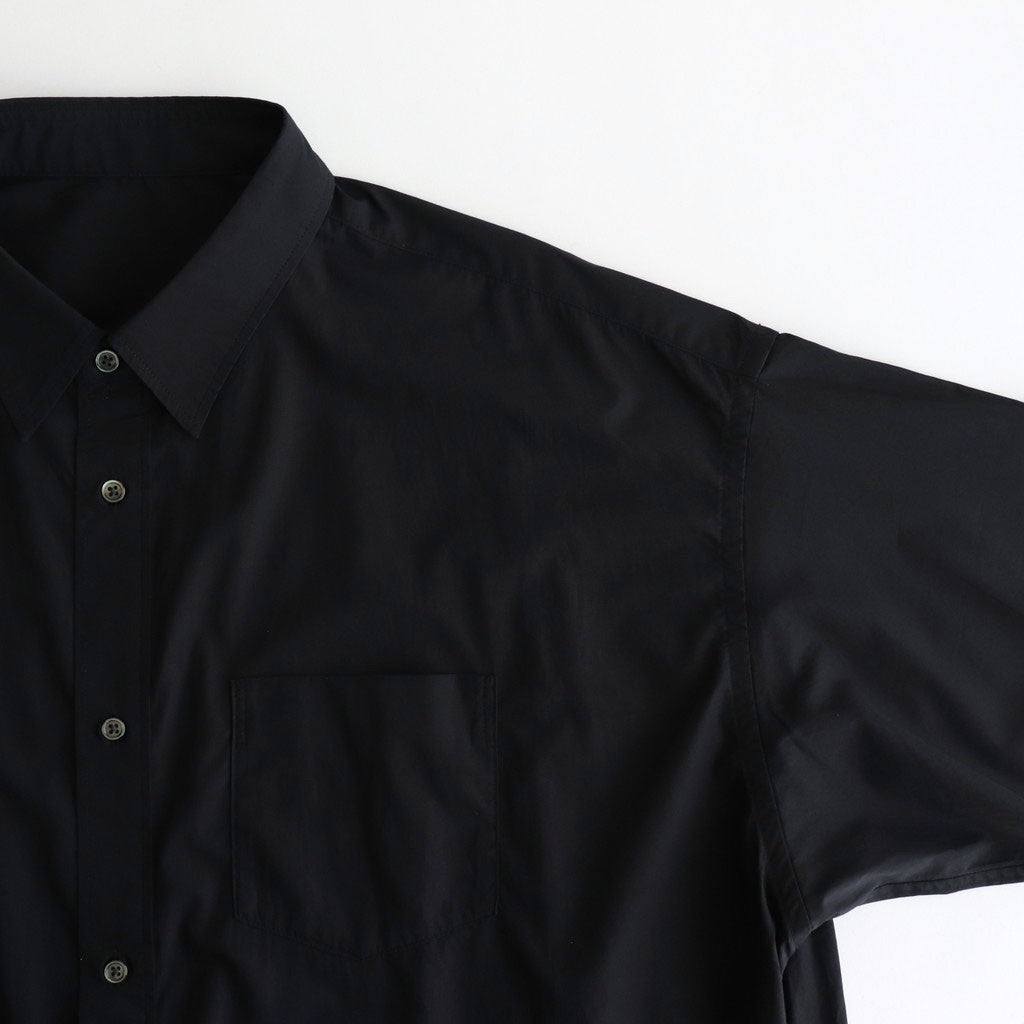 CORPORATE UNIFORM S/S SHIRT #BLACK [FSC252-50009B]