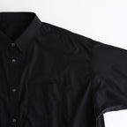 CORPORATE UNIFORM S/S SHIRT #BLACK [FSC261-50103B]
