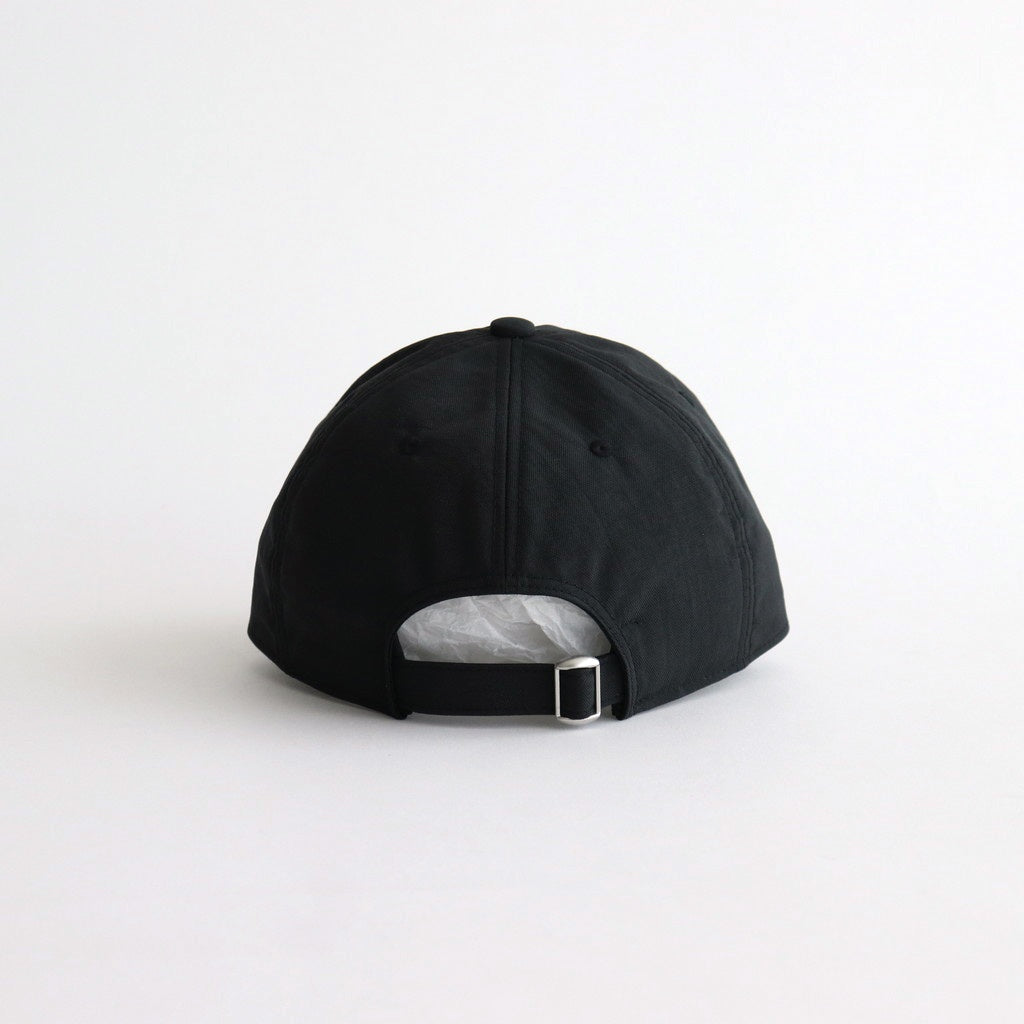 TAS 6 PANEL CAP #BLACK [A001T]
