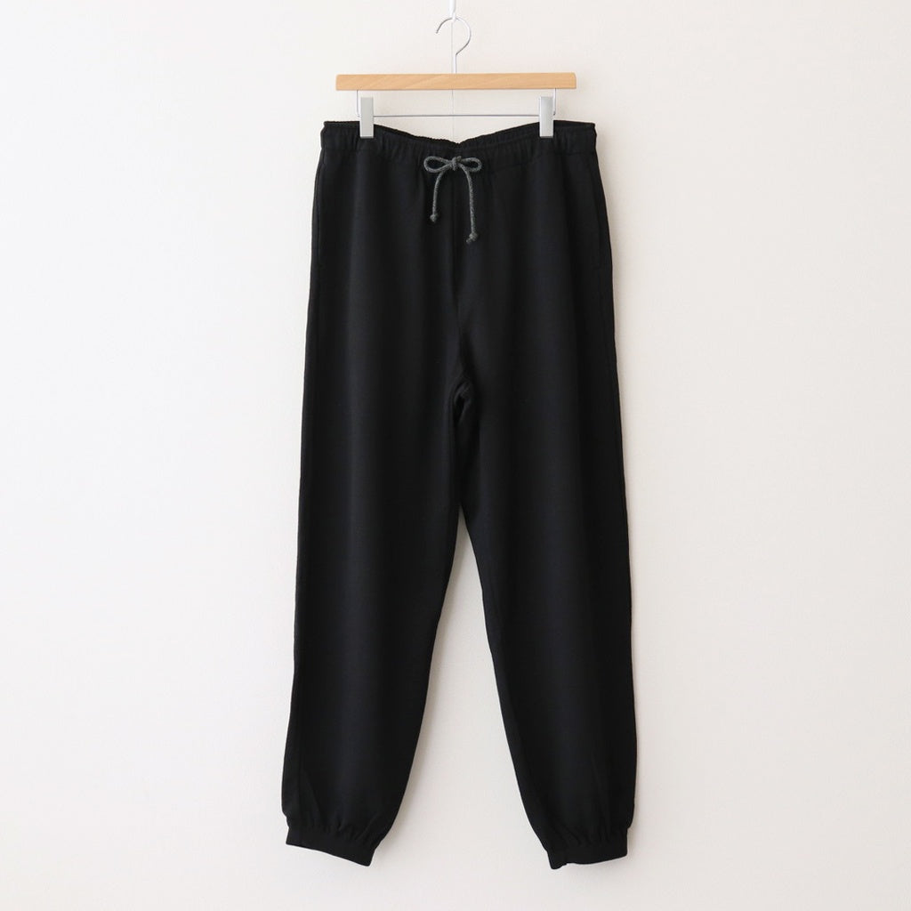 Hemp Knit Pants #Black [2501-019]