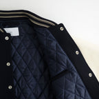 WOOL VARSITY JACKET #NAVY [26330201]