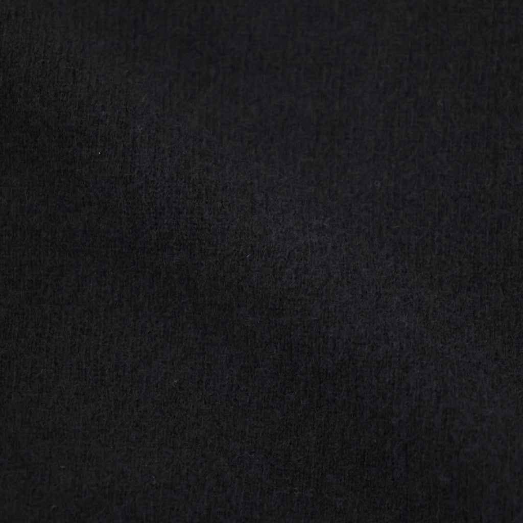 EXTRA FINE WOOL KNIT SKIPPER #BLACK [ST.1636]