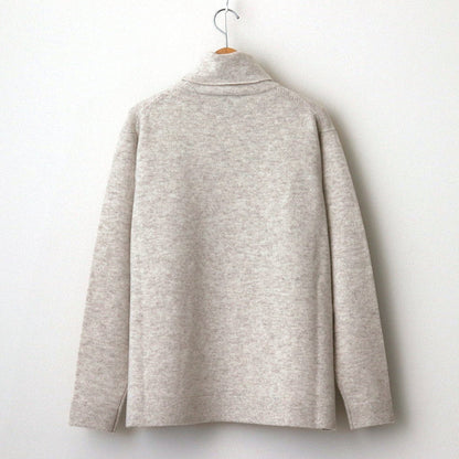 HIGH NECK SWEATER #natural l.beige [14252]