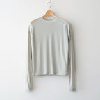 Hightwist Gauze Long T-shirts #SAGE [12610620]