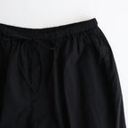 HAND DYED NYLON OVER PANTS #BLACK [PRAGGM0204]