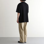 SUVIN60/2 OVERSIZED T-SHIRT #BLACK [KKAGLW0015]