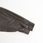 SUPER LIGHT WOOL SHIRT #TOP BROWN [A26AS02OS]