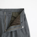 よそいきオーバータックPT #GRAY STRIPE [D226-P106]