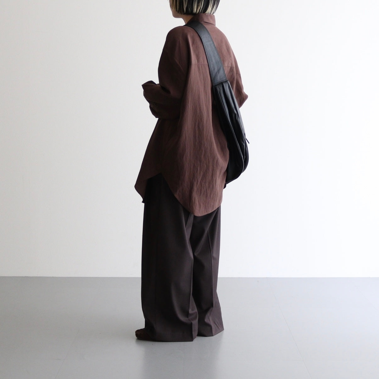 Ecoleather Shoulder Bag #BLK [12521019] - ciacura 三重県四日市市の