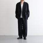 OVERSIZED DOUBLE BREASTED JACKET #CHARCOAL [ST.642]