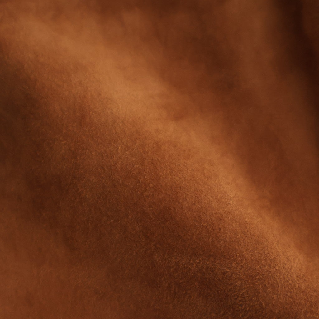 GOAT SUEDE ZIP BLOUSON #CAMEL BROWN [A25AB01GS]
