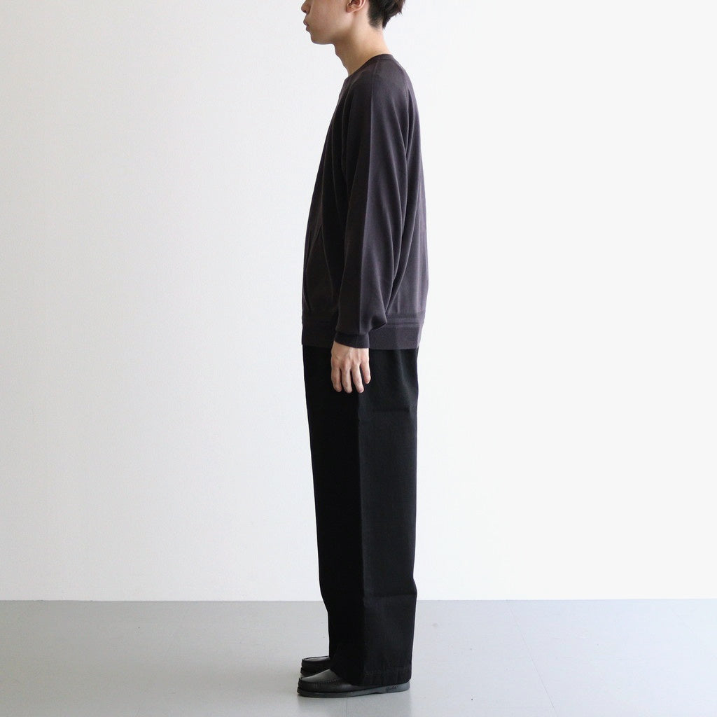 WOOL SWEATER #PURPLE [253340602]