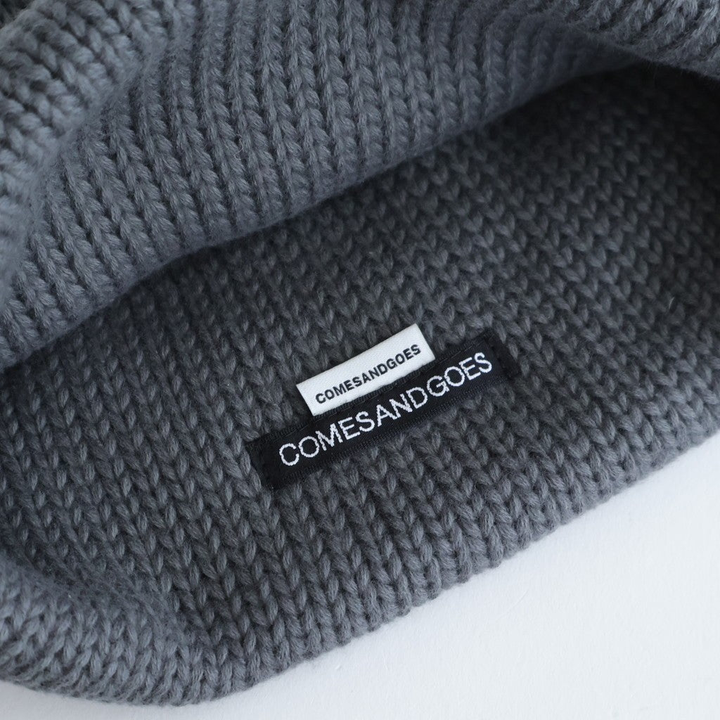 COTTON 3G STANDARD KNIT #CHARCOAL [NO.29311]