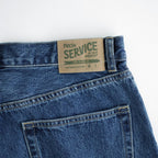 CORPORATE DENIM FIVE POCKET PANTS #DARK WASH [FSC263-40156FB]