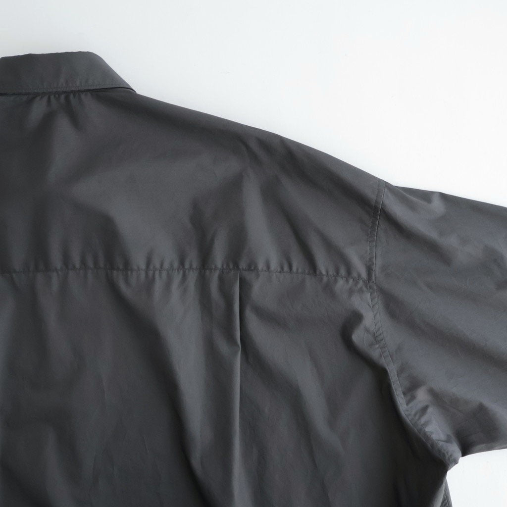Broad L/S Oversized Regular Collar Shirt #C.GRAY [GM263-50001B]