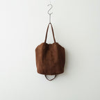 3WAY MEDIUM TOTE（OIL SUEDE） #COFFEE BROWN [MS-1]