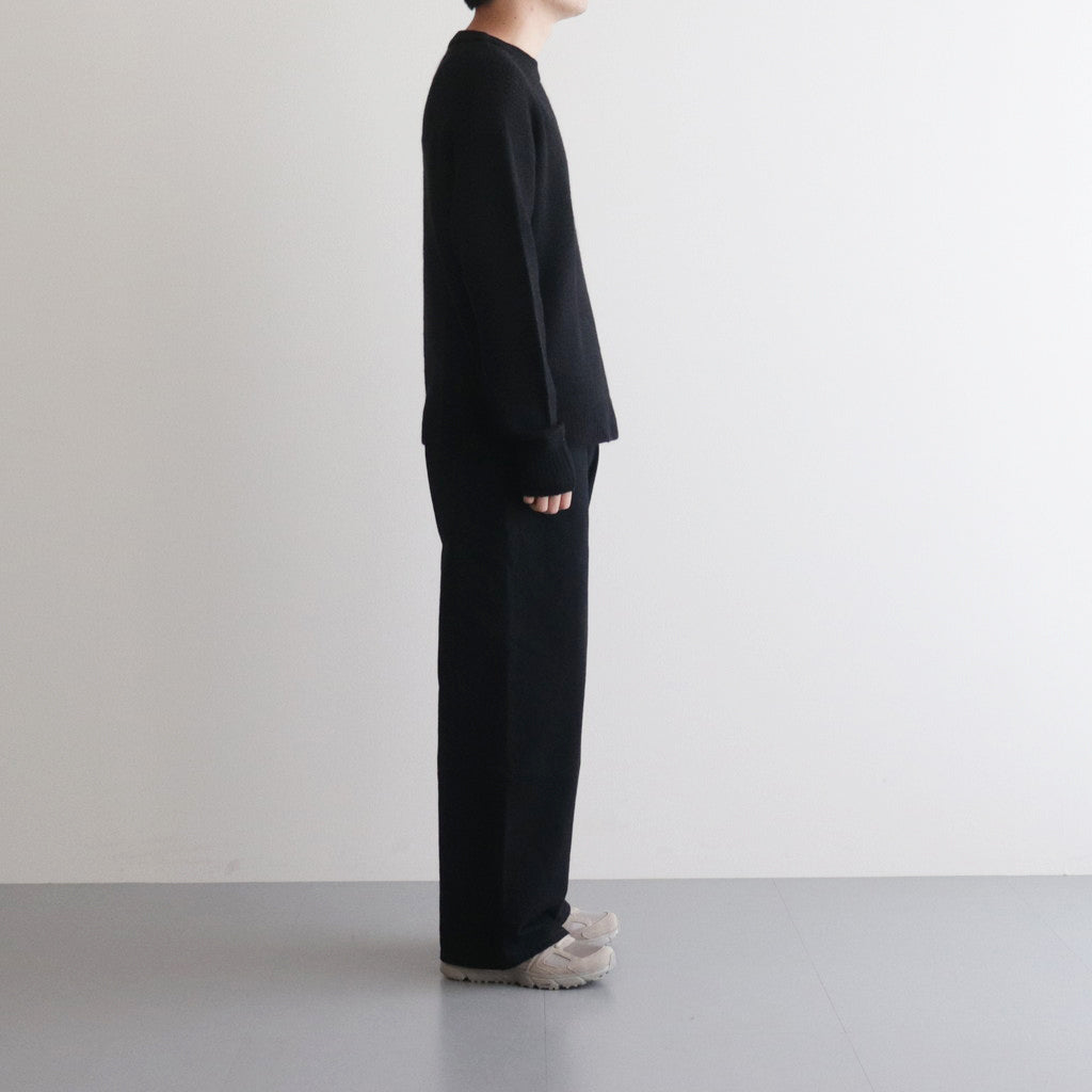 MINCA BABY ‘CUDDLE’ SWEATER #BLACK [NG23W-01SW01C]