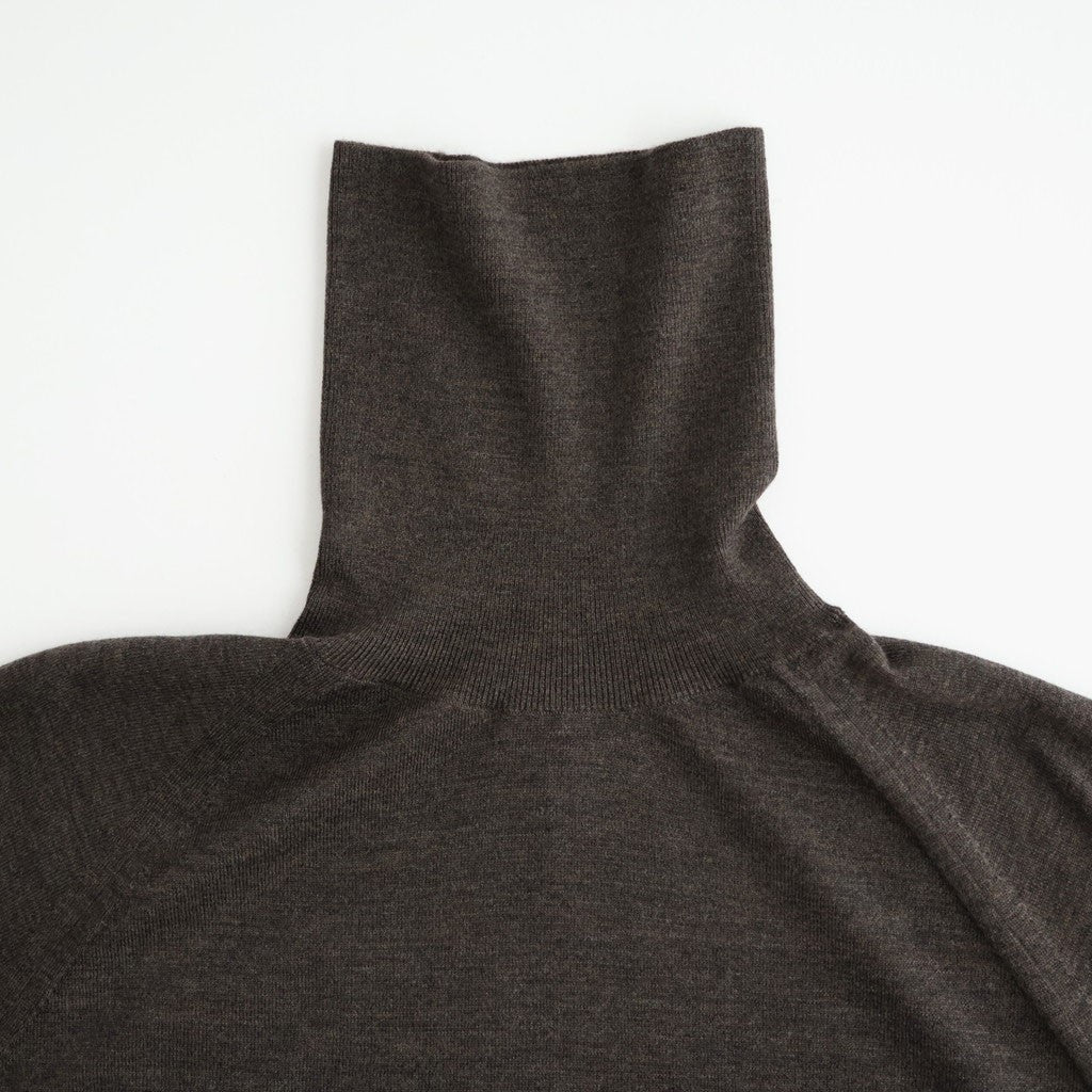 High Turtle Neck #DK.BROWN [I26AW-K2]
