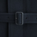 SUPER FINE WOOL MOSSER SOUTIEN COLLAR COAT #BLACK [A26AC01WM]