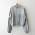 PRODUCT DYED PIMA LIGHT SWEAT ZIP PARKA #TOP GRAY [A25AP01MS]