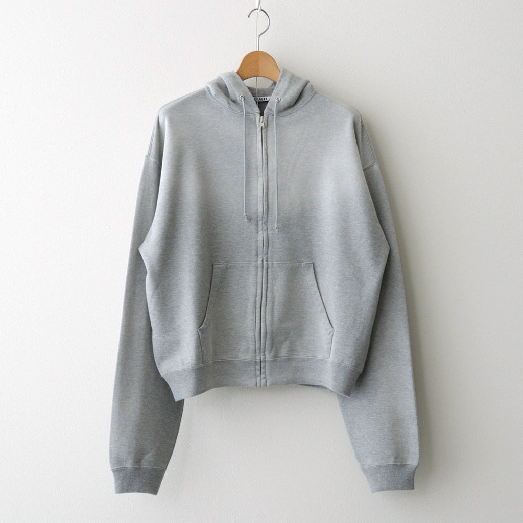 PRODUCT DYED PIMA LIGHT SWEAT ZIP PARKA #TOP GRAY [A25AP01MS]