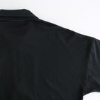 SUPER HIGH GAUGE SWEAT ZIP BLOUSON #INK BLACK [A25AB01CU]