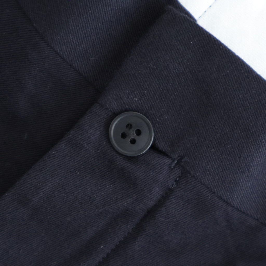 Chino Trousers - Wide Straight #NAVY [11052601]