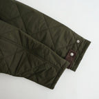 ナイロンタッサーキルトコート #KHAKI [HP-J026-051]