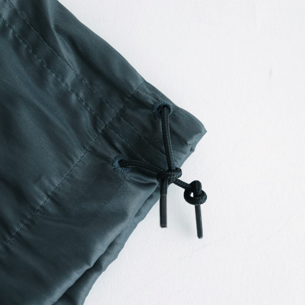 LEATHER LIKE POLYESTER CARGO PANTS #DUSTY GREEN [YK24SS0638P]