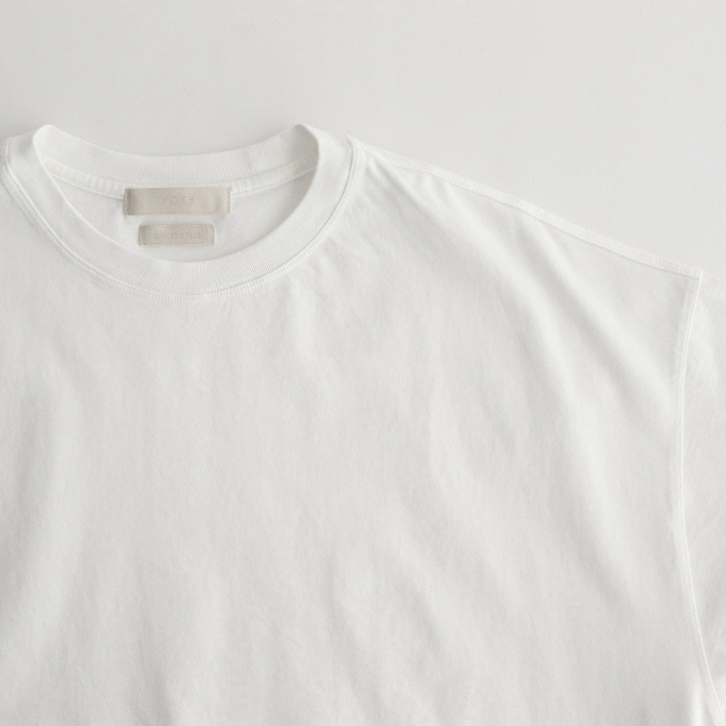 YOKE T-SHIRT #WHITE [YK25SS0973CS]