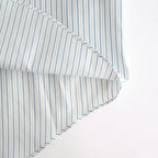 COTTON SILK STRIPE SHIRT #WHITE STRIPE [A25AS01CS]