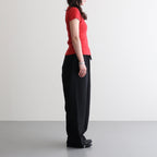 Gauze Teleco Tee #RED [I26SS-CUT2]
