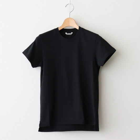 SEAMLESS CREW NECK TEE #BLACK [A00T04ST]