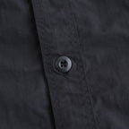 ナイロンタッサー S/S シャツ #BLACK [HQ-B021-051]