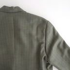 BLUEFACED WOOL JACKET #KHAKI GRAY STRIPE [A26SJ03BA]