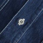 DENIM PULLOVER SHIRT #ONE WASH [FSC261-50186OB]
