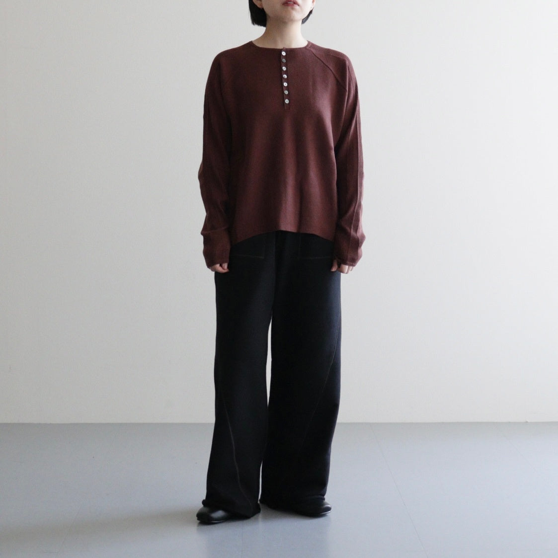 GLEANER SHIRT #BROWN [N0029] - ciacura 三重県四日市市のセレクト