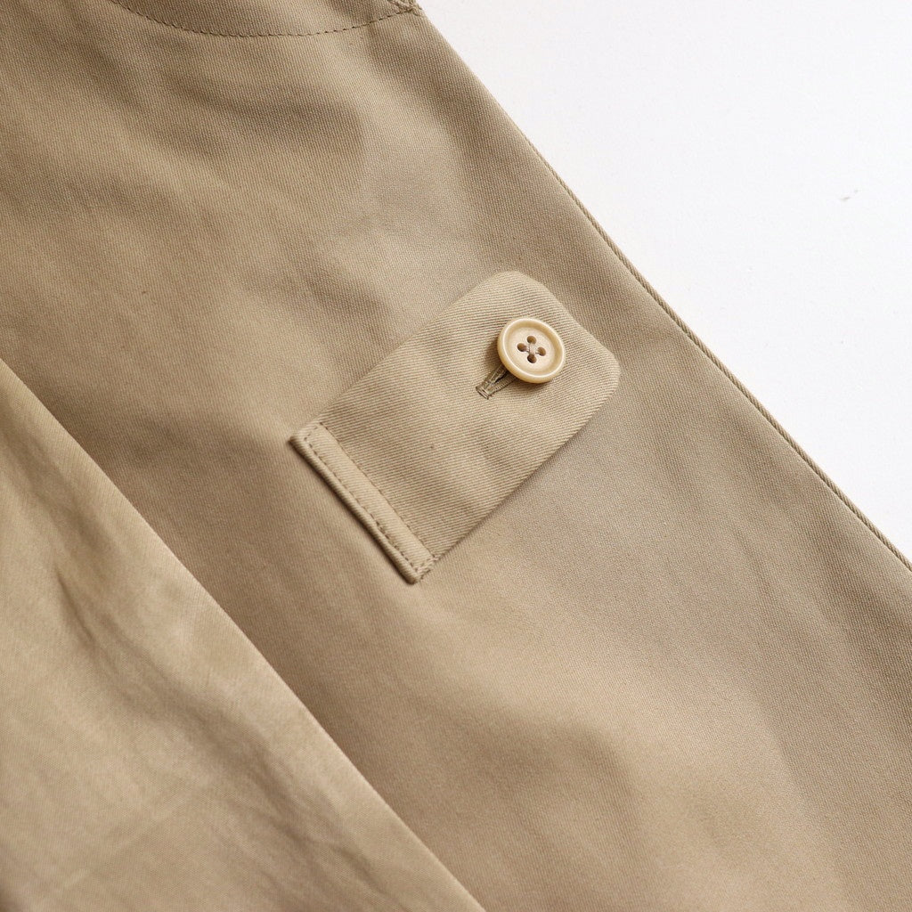 SOUTIEN COLLAR COAT LONG #khaki [64554]