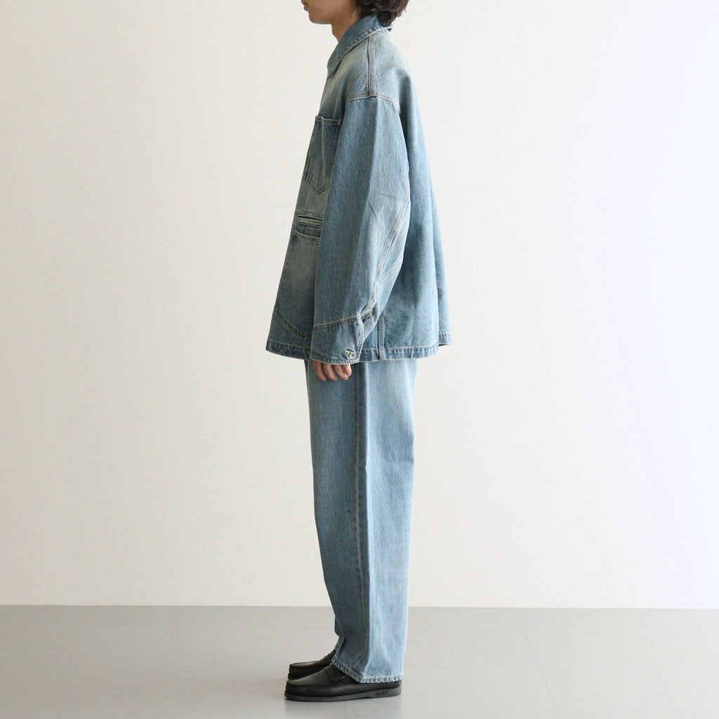 CORPORATE DENIM FIVE POCKET PANTS #LIGHT WASH [FSC263-40156FB]