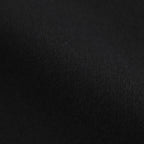 COTTON SILK STRETCH DOUBLE FACE KNIT SKIRT #BLACK [A25SS02WF]