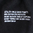 UTILITY PILE CARDIGAN SET-UP #BLACK [FSR253-60211]