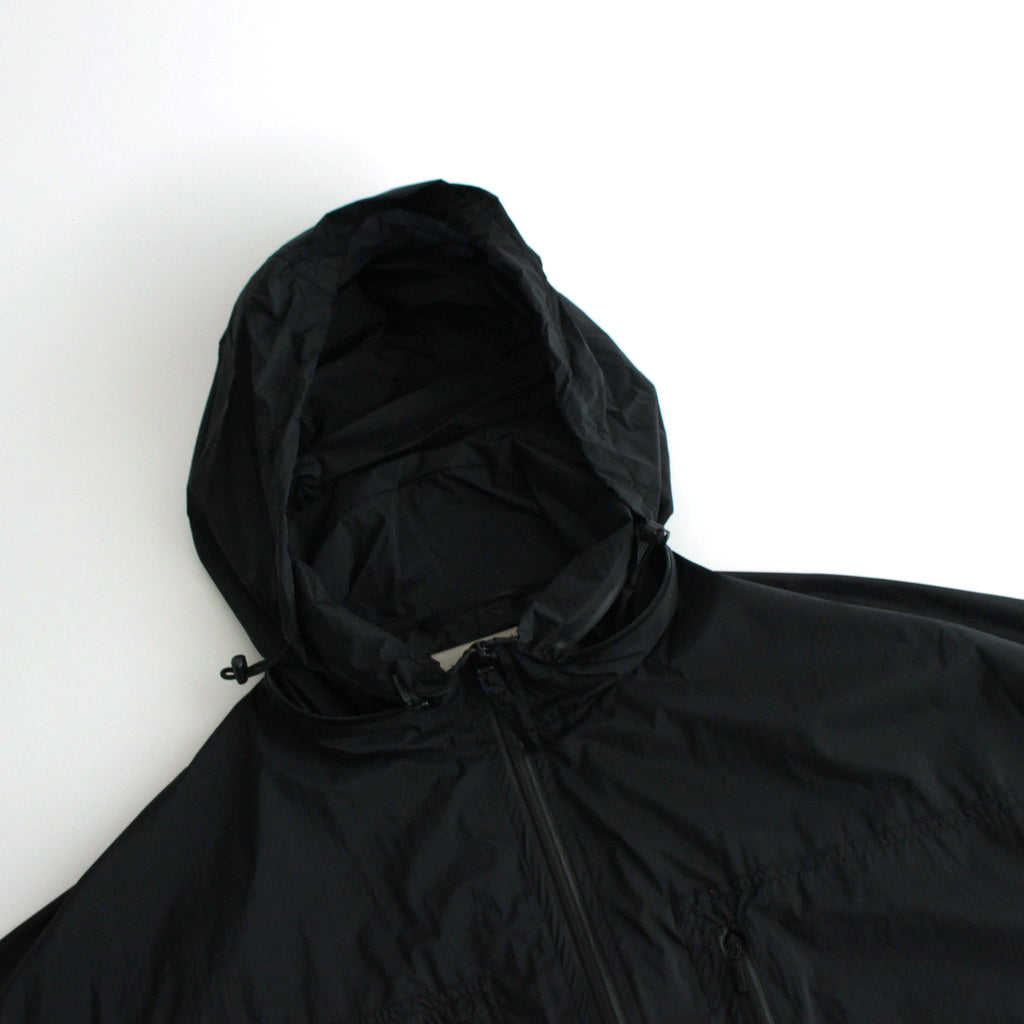 NYLON UTILITY OVER COAT #BLACK [YK24SS0631C]