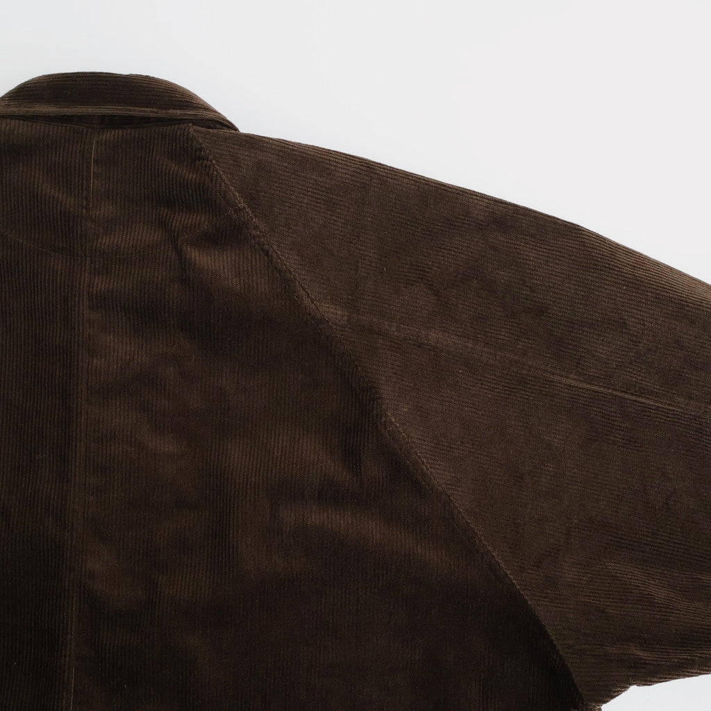 綿コーデュロイジャケット #BROWN [HP-B029-051]