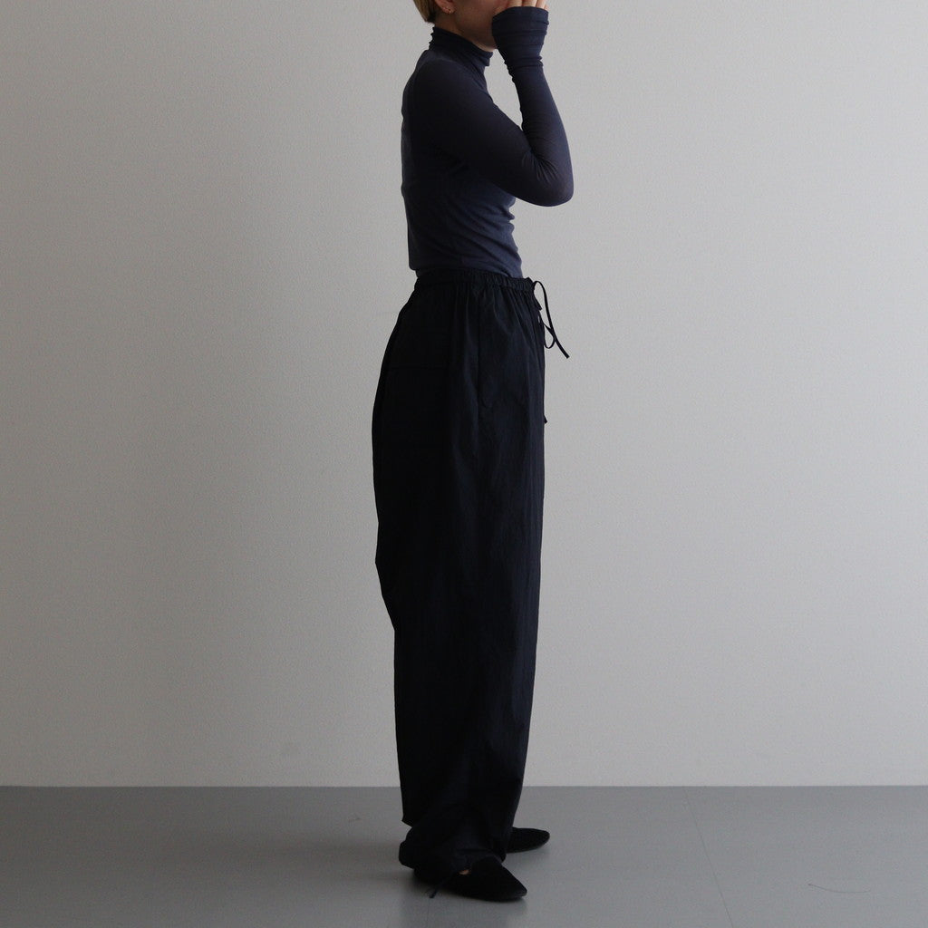 HAND DYED NYLON OVER PANTS #NAVY [PRAGCW0204]