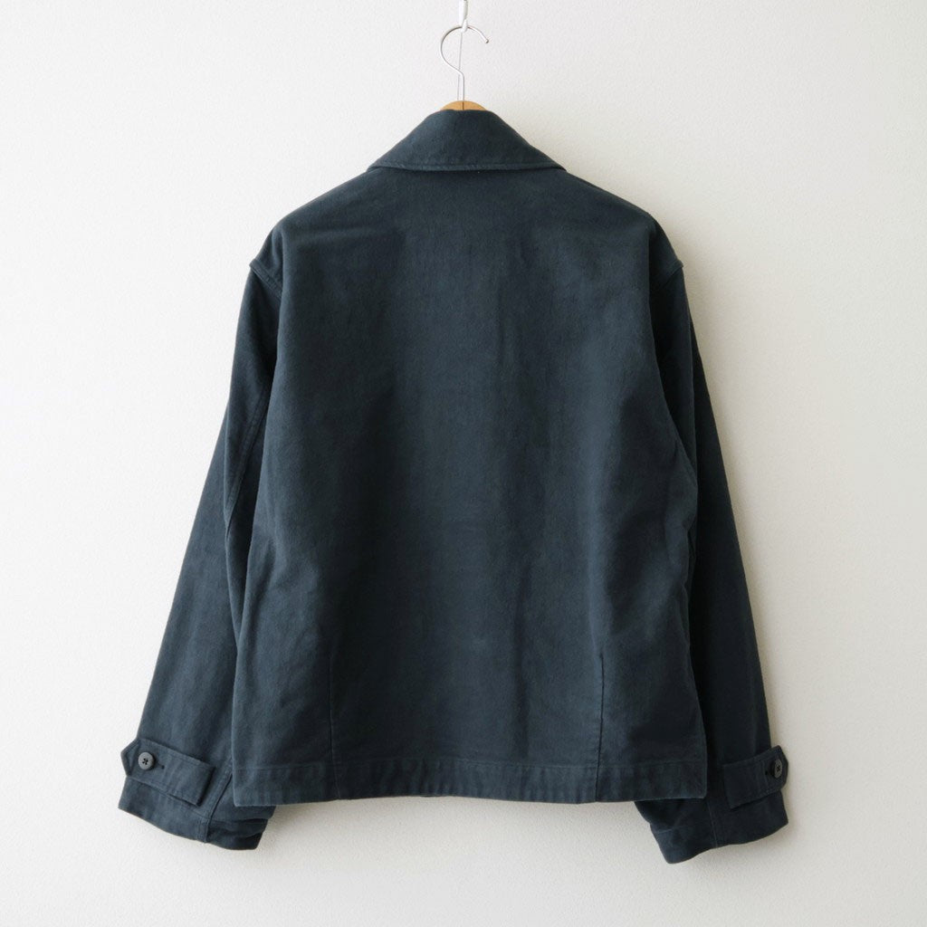Moleskin Jacket #Navy [OFH011JK31]