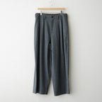 よそいきシンプル2タックワイドPT #GRAY STRIPE [D226-P153]