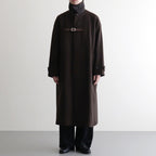 Melton Big Balmaccan Coat #BROWN [YK25FW01033C]