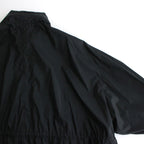NYLON UTILITY OVER COAT #BLACK [YK24SS0631C]