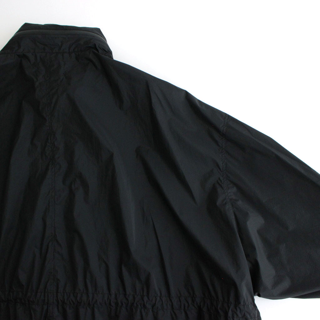 NYLON UTILITY OVER COAT #BLACK [YK24SS0631C]